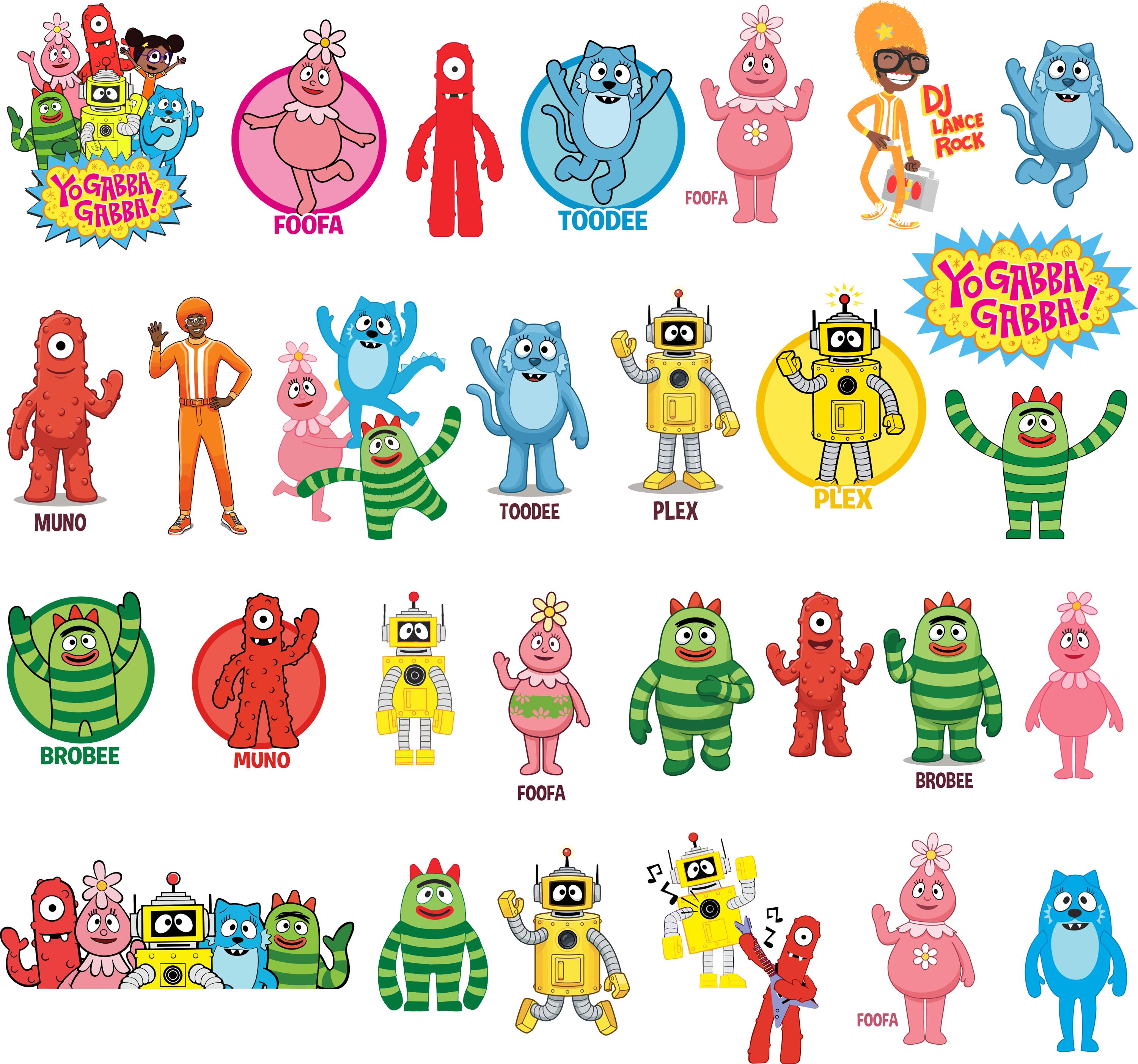 Yo Gabba Gabba Decor - Etsy