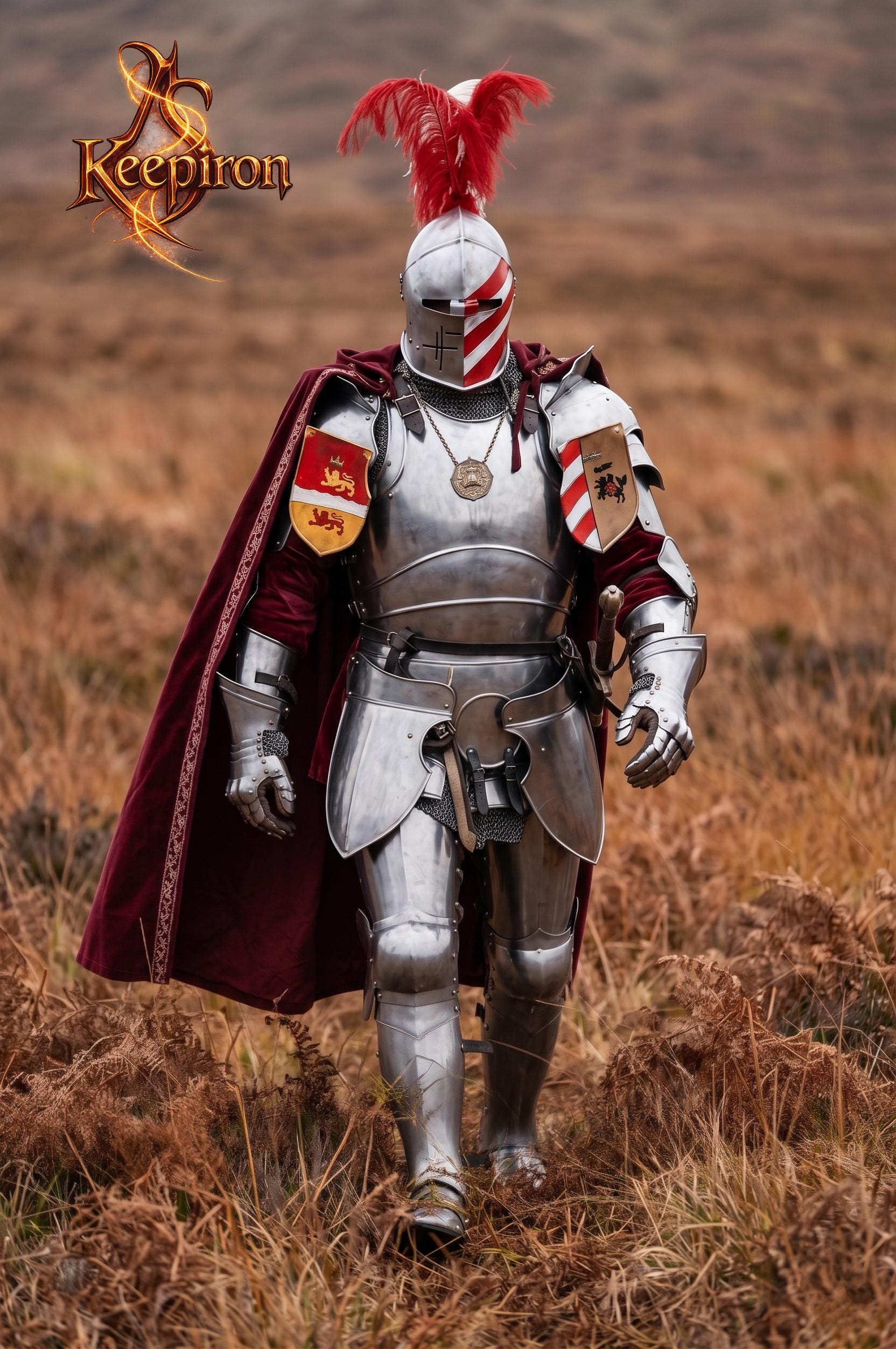 Medieval Knight Plate Barbuta Armor | Full Steel Suit of Armor | LARP ...