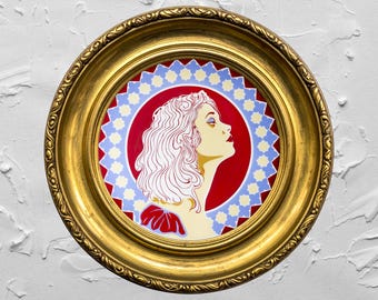 Mujer Gráfica II Art Print