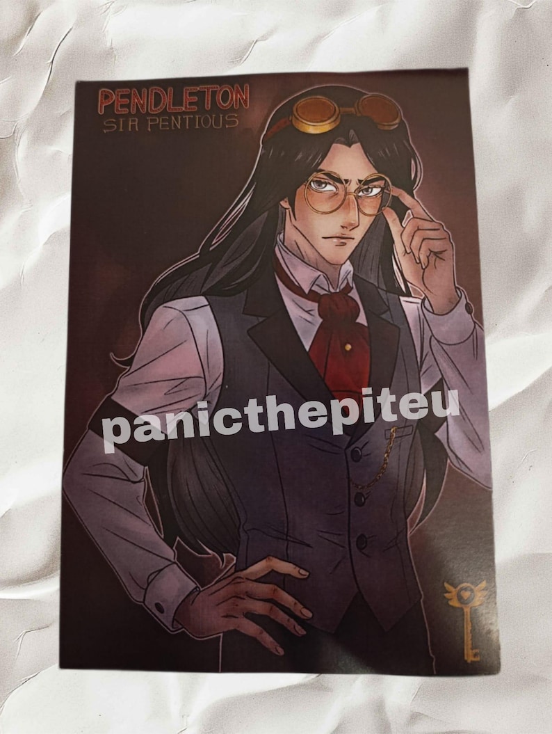 Hazbin Hotel - Human Sir Pentious Fanart Print / Poster - Etsy