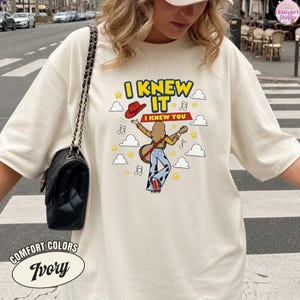 Comfort Colors I Knew It, I Knew You Toy Story 5 T-Shirt, Toy Story 13 Cloud Summer Beach Shirt, Gift For Music Fan, 2026 Tshirt image 3
