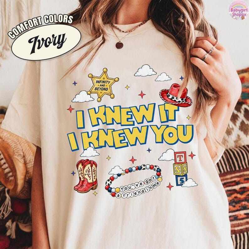 I Knew It I Knew You Were Turning 5 Shirt, Toy Story 5 Shirt, Disneyland S Toy Story 5 Birthday, Toy Story Birthday Shirt immagine 5