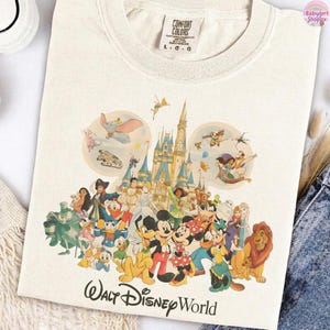 Vintage Walt DisneyWorld Storybook T-Shirt, Walt DisneyWorld Est 1971 Shirt, Disneyland Trip 2026 Tee Bild 1