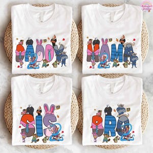 Disneyland Zootopia Birthday Shirt Custom Birthday Tshirt, Zootopia Family Matching Birthday Party Shirt, Birthday Boy Tee Birthday Girl Tee image 2