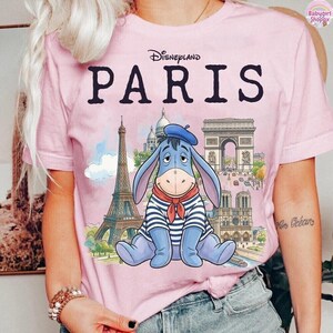 All Characters Disneyland Paris Comfort Color T-shirt, Toy Story Paris Tee, Woody Buzz Lightyear Jessie Disneyland Tee, Disneyland Paris Tee afbeelding 6