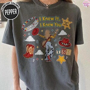 Disneyland Pixar Toy Story 5 I Knew It I Knew You Shirt, Toy Story 5 Shirt, Funny Family Matching Gift, Lilypad Buzz Woody Jessie Toy Story image 4