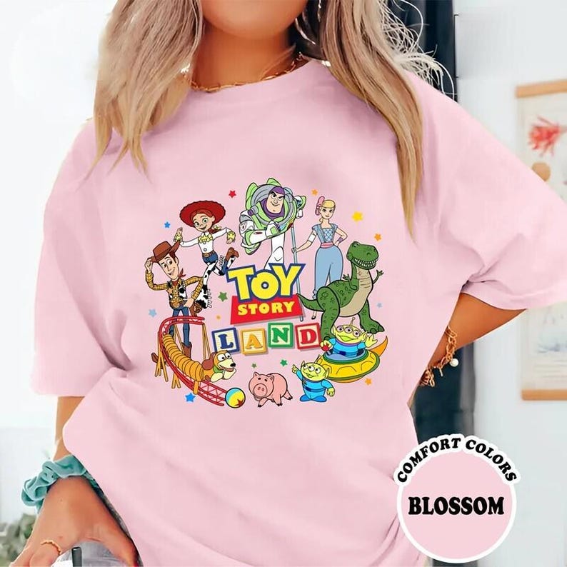Vintage Coquette Disneyland Toy Story You've Got A Friend In Me Shirt Toy Story Characters Tee, Disneyland Trip Shirt, Family Matching Shirt image 5