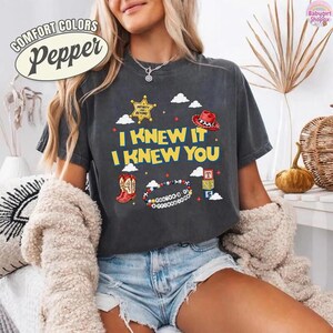 I Knew It I Knew You Were Turning 5 Shirt, Toy Story 5 Shirt, Disneyland S Toy Story 5 Birthday, Toy Story Birthday Shirt immagine 2