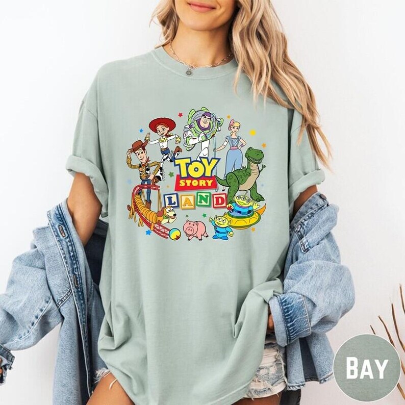 Vintage Coquette Disneyland Toy Story You've Got A Friend In Me Shirt Toy Story Characters Tee, Disneyland Trip Shirt, Family Matching Shirt image 4