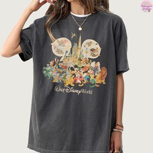 Vintage Walt DisneyWorld Storybook T-Shirt, Walt DisneyWorld Est 1971 Shirt, Disneyland Trip 2026 Tee Bild 6