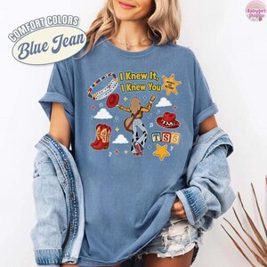 Disneyland Pixar Toy Story 5 I Knew It I Knew You Shirt, Toy Story 5 Shirt, Funny Family Matching Gift, Lilypad Buzz Woody Jessie Toy Story image 3