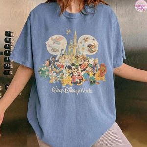 Vintage Walt DisneyWorld Storybook T-Shirt, Walt DisneyWorld Est 1971 Shirt, Disneyland Trip 2026 Tee Bild 5