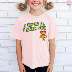 Disneyland Pixar Toy Story 5 I Knew It I Knew You Shirt, Toy Story 5 Inspired Shirt, I Knew It I Knew You Inspired Tshirt 画像 3