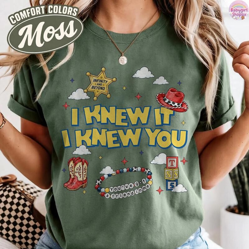 I Knew It I Knew You Were Turning 5 Shirt, Toy Story 5 Shirt, Disneyland S Toy Story 5 Birthday, Toy Story Birthday Shirt immagine 7
