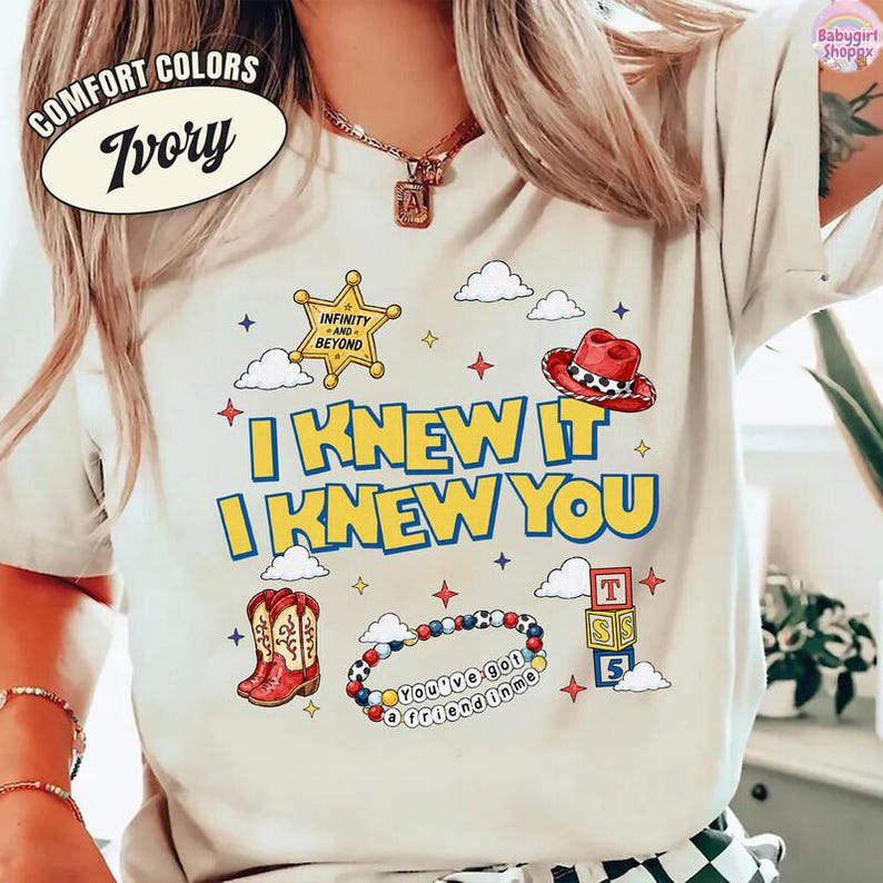 I Knew It I Knew You Were Turning 5 Shirt, Toy Story 5 Shirt, Disneyland S Toy Story 5 Birthday, Toy Story Birthday Shirt immagine 6