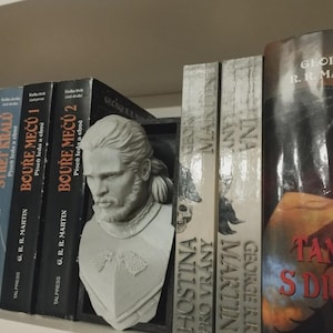 John Snow Bücherecke - 3D gedruckter gruseliger Bücherregaleinsatz