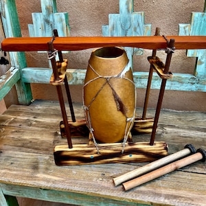 Limba Drum with 2 Balafon Mallets