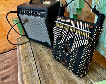 Electric Painted Kalimba Lamellophone