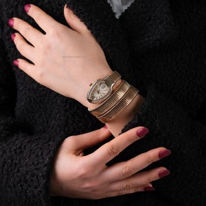 Serpenti Pink Gold Braided Snake Wrap Women\'s Watch Serpenti Snake Gold Braided Women\ main image 2