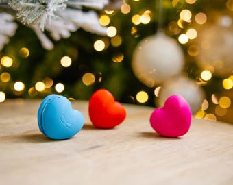 Hartvormig Macaron Clicker Fidget-speeltje