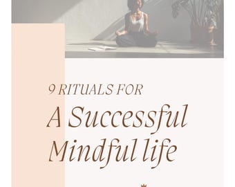 Mindfulness Rituals Ebook, Guided Breathwork, Mantra, Mudra (Printable PDF)