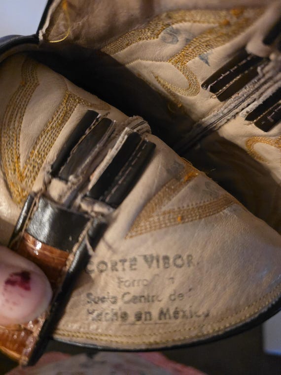 Exotic vintage Snake Head Viper Python Rattlesnak… - image 4