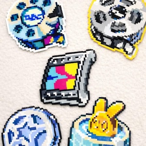 ZZZ Zenless Zone Zero Key Items Keychain & Magnet | Proxy HDD TV