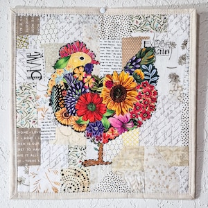 Chicken Wall Art - Original - Handmade
