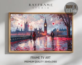 Romantic London Big Ben Frame TV Art (Digital Download)