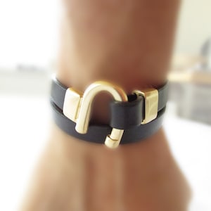Leather Wrap Bracelets with Gold/Silver Hook Clasp. Eye Candy for Your Wrist!,wrap bracelet, summer jewelry,Hook wrap bracelet