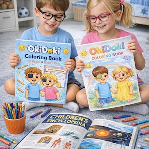 Målarbilder med amblyopi för barn | Målarbok med 30 sidor | Aktiviteter för ögonlappar