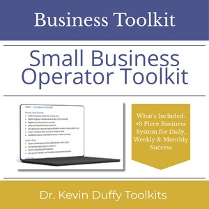 Toolkit voor operators voor kleine bedrijven | Dagelijkse planner, KPI-tracker, opstartchecklist | 3-delig systeem