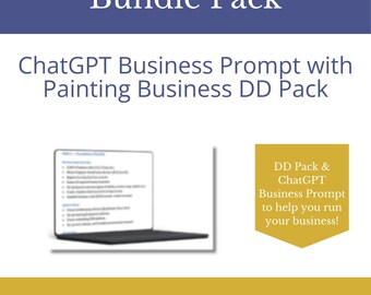 Painting Business Buyer Bundle | Due Diligence Pack + ChatGPT Prompt (Editable DOCX)