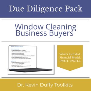 Window Cleaning Business Buyer Due Diligence Pack | Financial Model, Contract Review, SBA-Ready Templates