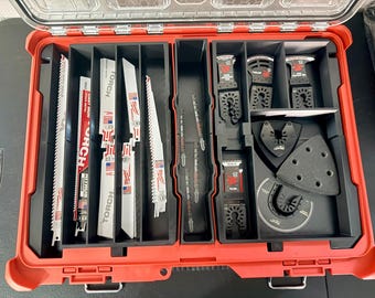 Inserto para almacenamiento de hojas de sierra recíproca/sierra para metales/sierra de calar/sierra oscilante Milwaukee 48-22-8430