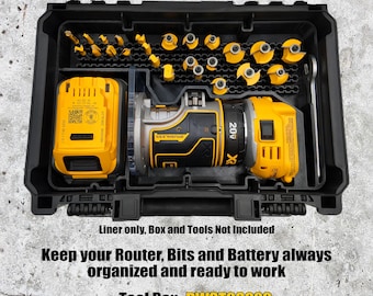 Dewalt 20V Router Insert for Deep Compact Organizer