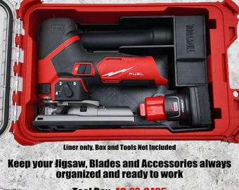 M12 Fuel Jigsaw Organizer for Milwaukee Compact Packout