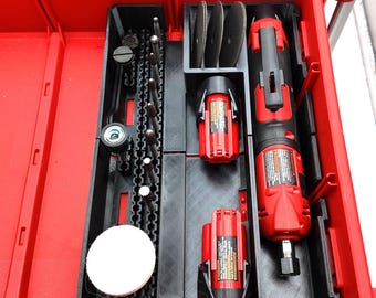 Revestimiento para cajón Milwaukee Packout para amoladora de troqueles M12