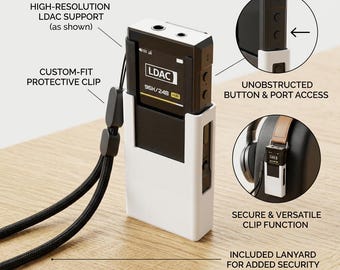 FiiO BTR7 Rugged Case – Tactische beschermende schaal met riemclip