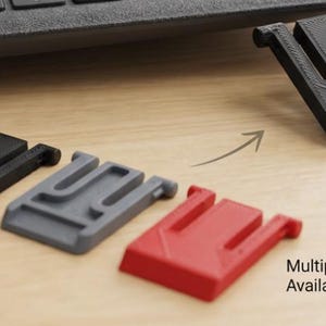 Piedini di ricambio per tastiera Logitech – Staffe rinforzate per K270, MK270, K260, MK220 (set da 2)