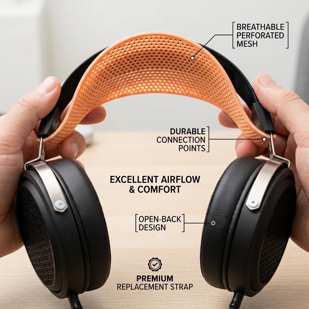 Fiio FT1 Headband Strap: Pro-comfort Suspension Mod, Ergonomic