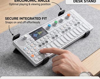 Supporto ergonomico da scrivania OP-1 – Accessorio da studio minimalista per OP-1 Field
