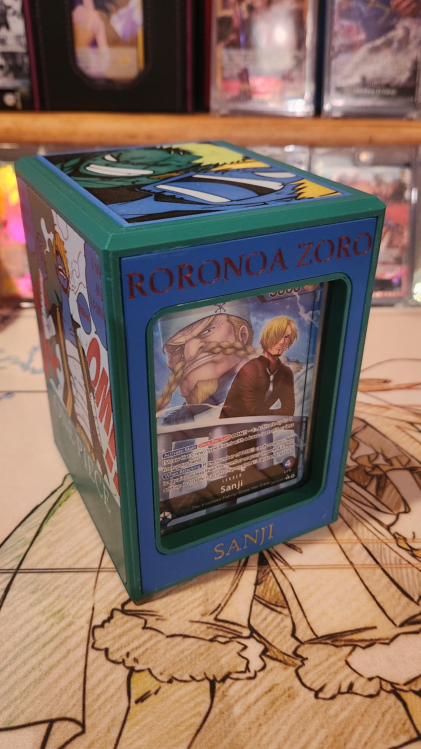 Zoro Sanji Deck Box - Etsy Zoro Sanji Deck Box - Etsy