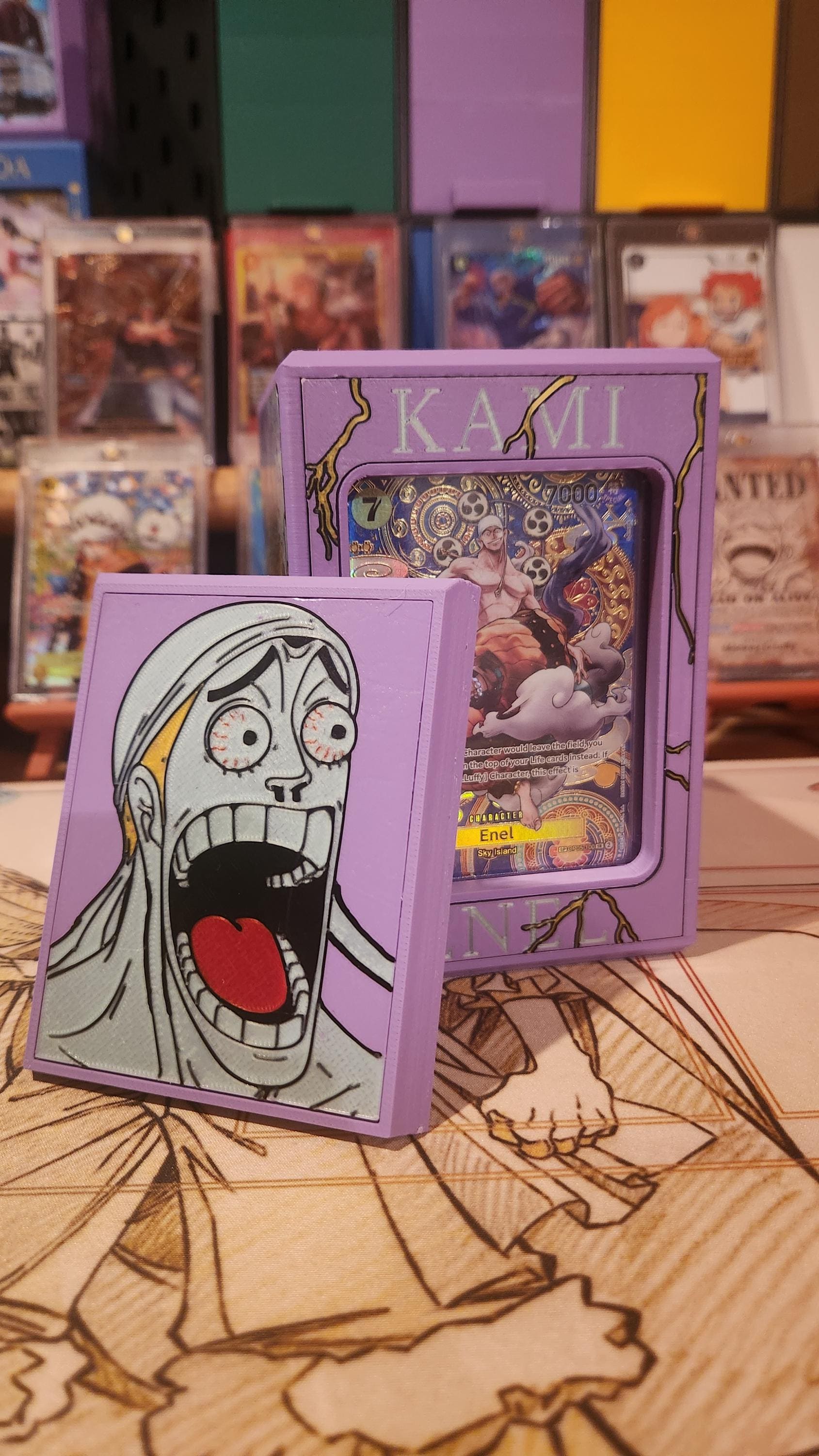 one piece card sleeves mtg One Piece TCG Official Sleeves Set | Nami, Monkey D Luffy, 70 Count main image 0