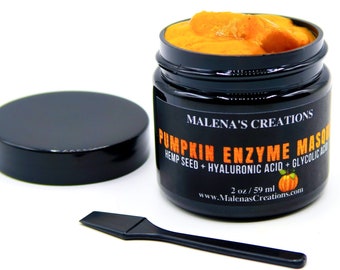 Pumpkin Enzyme Masque | Glycolic Acid + Hyaluronic Acid