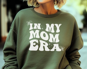 In my Mom Era Shirt, Retro Mom Shirt, New Mom & Pregnancy Clothing, Women's Funny Concert T-Shirt, Mom's Birthday T-Shirt, Mother's Day gift