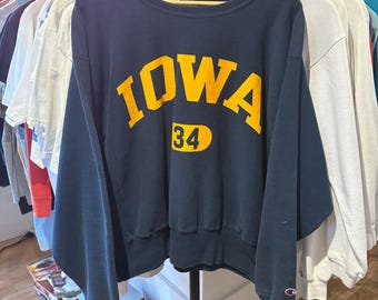 Vintage Iowa Champion Reverse Weave 90s Size XL
