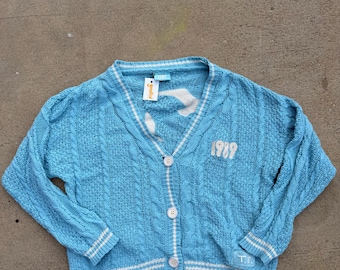 Taylor Swift Cardigan Size M/L - Blue (1989)