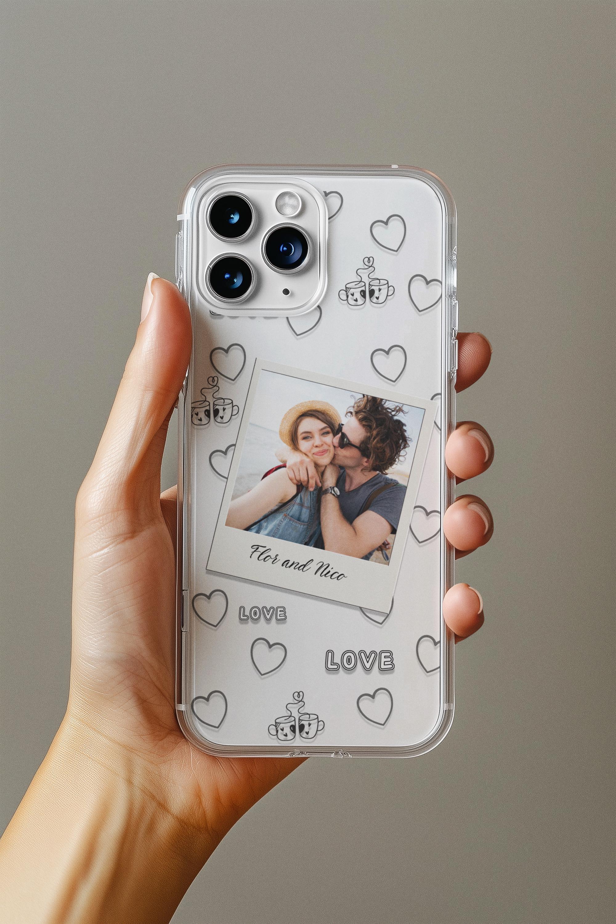 Clear Polaroid Phone Case - Etsy Clear Polaroid Phone Case - Etsy