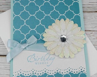 Handmade Birthday Card - Birthday Wishes - Bday Greeting Card